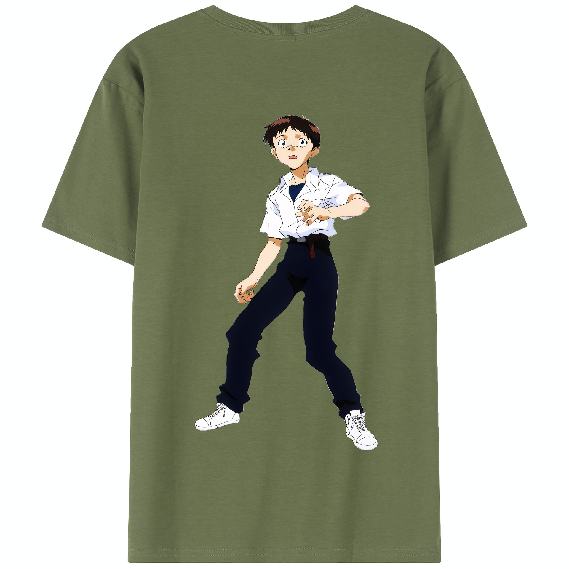 （画像用） EVA 新世紀エヴァンゲリオン 綿100％半袖Tシャツ（背面プリント）